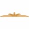 Ekena Millwork Saratoga Rough Sawn Timber Gable Bracket, Western Red Cedar, 108"W x 22"H x 2"D x 6"F, 5/12 Pitch GBW108X22X0206SAR00RWR - alternate 2